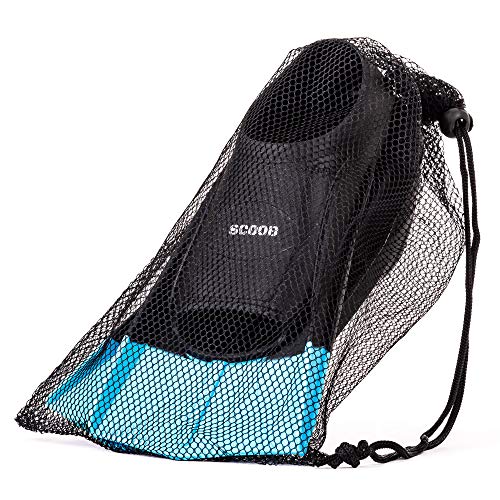 image for Swimming Training Fins Swim Flippers from SCOOB. Travel Size Short Bla