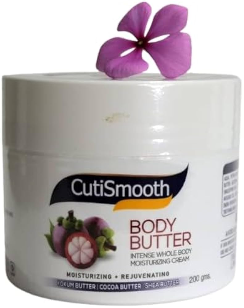 CutiSmooth Body Butter, Intense Whole Body Moisturizing Cream, (200g)