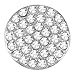 Ginger Snaps RITZY - CLEAR SN06-01 Interchangeable Jewelry Snap Accessory
