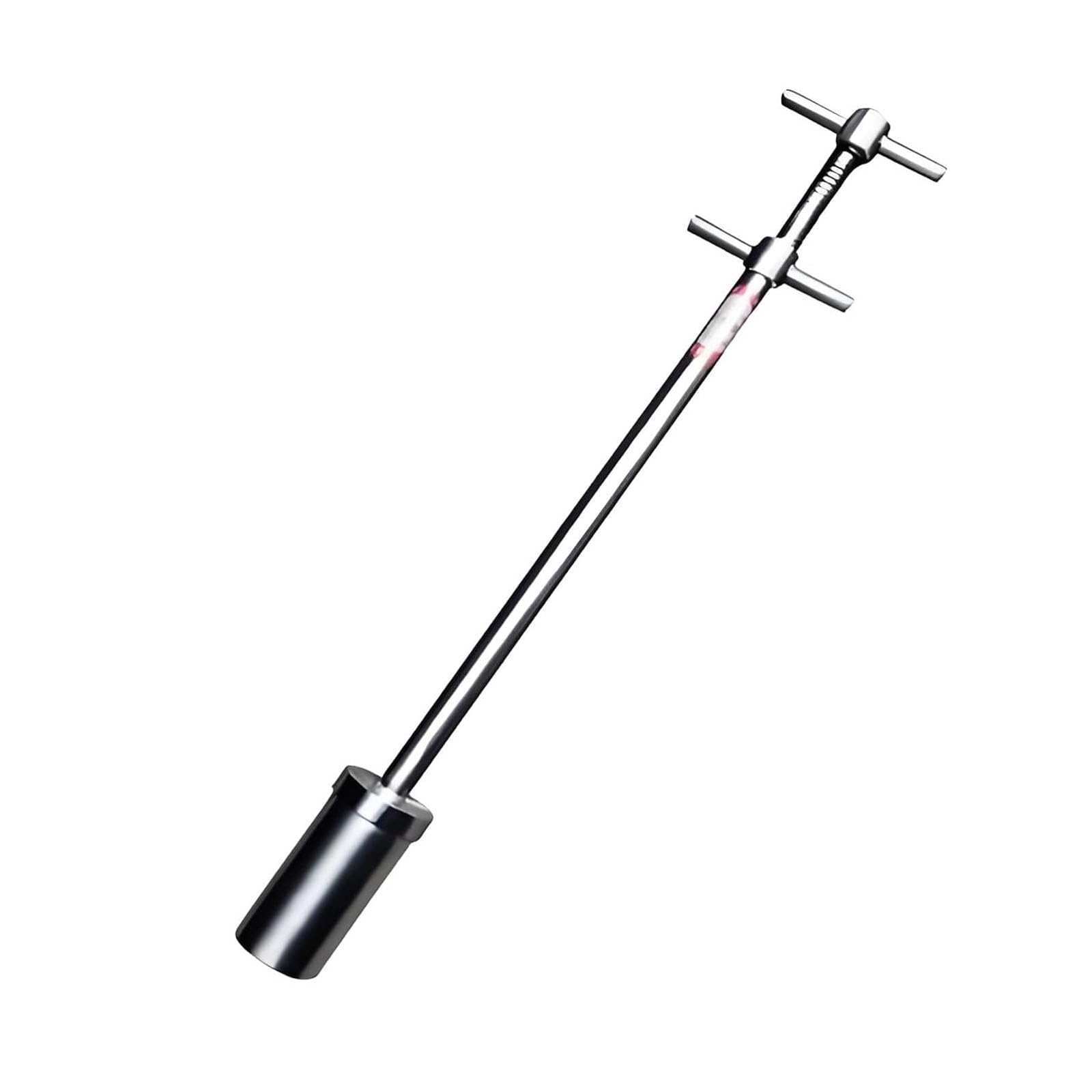 Sonda de muestreo de líquidos de Acero Inoxidable - Herramienta de muestreo Water Thief de 1 m/3,3 pies con Escala para una medición precisa - Ideal para muestras viscosas y líquidas (100 ml