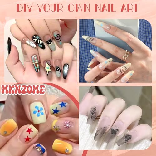 Image of 18 Color Nail Art Pens for Painting Nails, 0.7 MM Nail Polish Pens Set Drawing Point Liner Acrylic Painted Pen Kit, Waterproof Quick-drying Nail for DIY Design Manicure Tools