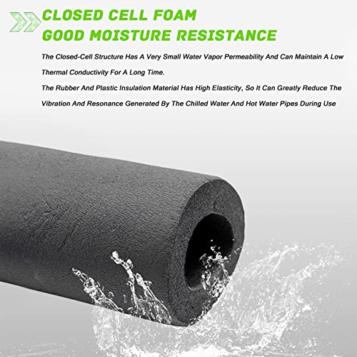 Tube en mousse isolation thermique pour sécuriser le circuit d'eau extérieur - 5