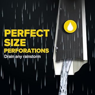 Alu-Rex Rain Gutter Guard – Aluminum Eavestrough Protection – Canadian-Made –Keeps leaves, debris, snow, and ice out – Basic Protection 4-Pack – 80 ft