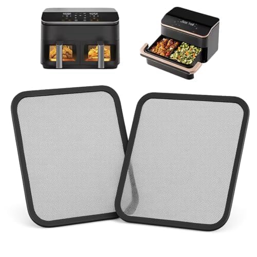 Protection Anti-éclaboussures Magnétique Pour Friteuse Cosori - Lot De 2 Grilles En Inox Pour Modèles 8,5L Et 10L Dual Blaze - 12