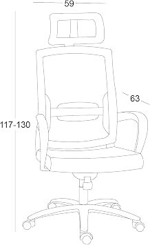 Ivo Office Alissa Executive Office Chair | Office Chair