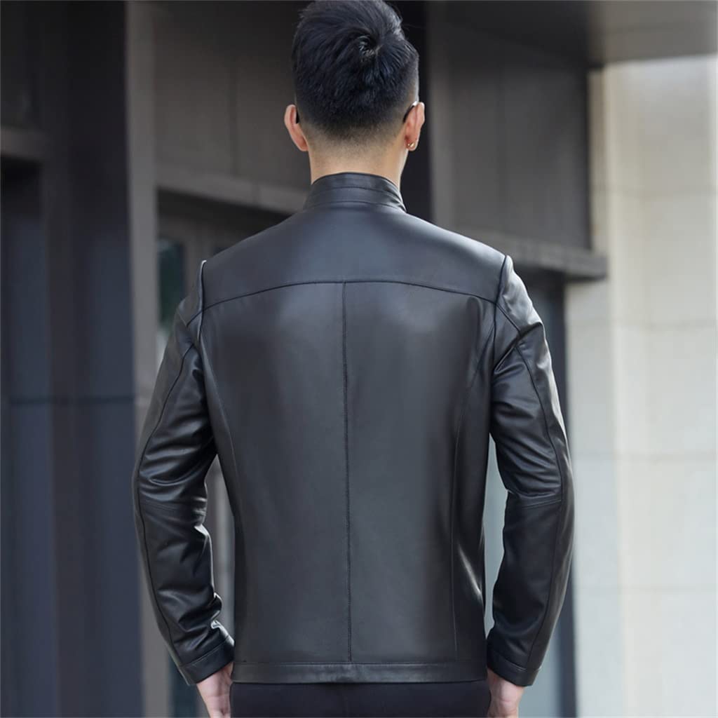 Amazon.com: YMGSCC Leather Jacket Men's Spring and Autumn