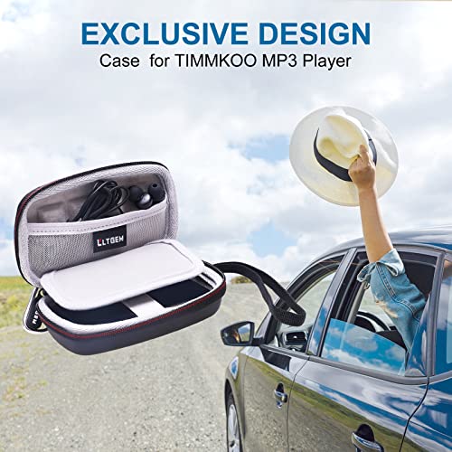 Ltgem Mp3 & Mp4 Player Case For Timmkoo/Aiworth/Soulcker/G.g.martinsen/Grtdhx/Ipod Nano/Sandisk/B Walkman And Other Music Players, Mesh Pocket For Usb Cable, Earbuds And Memory Card #TOP6