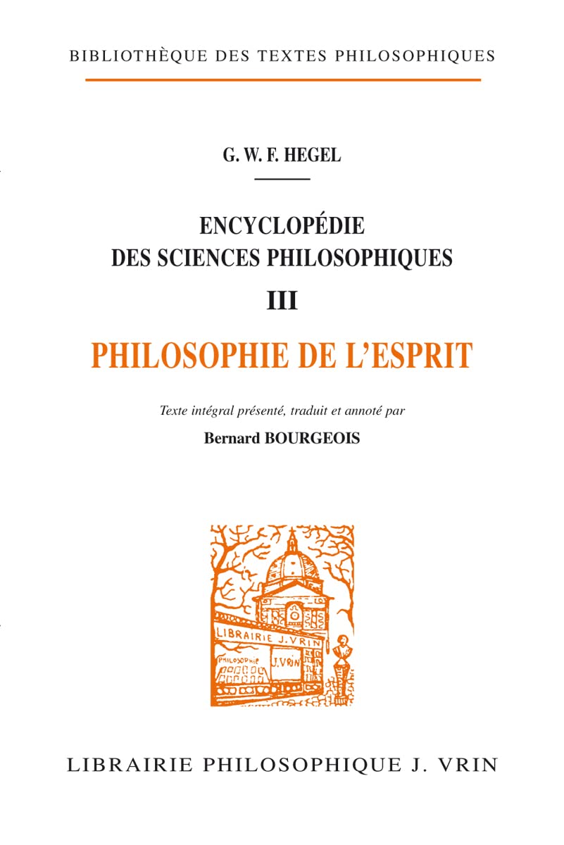 Amazon | Encyclopedie Des Sciences Philosophiques: III La
