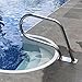 Swimming Pool Handrail for Inground Pools, 81x57cm 304 Stainless Steel Pool Railings with All Accessories