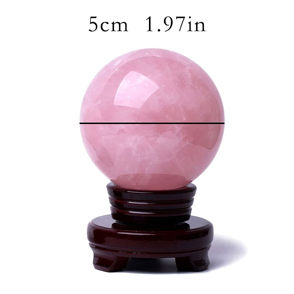 Fengshui Ball Exquisito polvo natural en bruto Adornos de bolas de cristal Adornos de escritorio Oficina Sala de estar Feng Shui Decoraciones for el hogar Cristales y piedras preciosas decoración de l