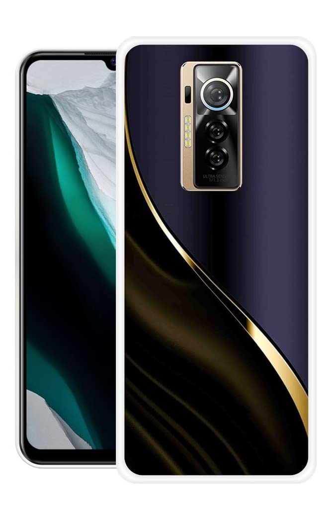 Looy Silicone Tecno Phantom X Mobile Back Cover Back Case For Tecno Phantom X Mobile Phone (Golden Line), Multi-Colored (B0C2L34LZR) Amazon Price History, Amazon Price Tracker