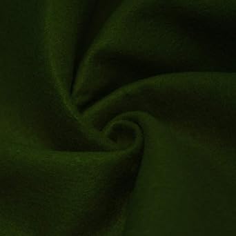 AK Trading CO. 72-Inch Wide 1/16 Thick Acrylic Felt Fabric for Arts & Crafts, Cushion and Padding, Sewing Projects, Kids School Projects, DIY Projects & More. - Deep Hunter Green, 1 Yard