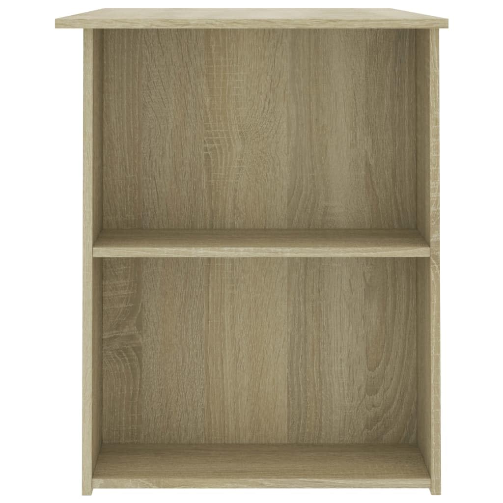 Fengshui Biurko dąb Sonoma 110 x 60 x 73 cm materiał drewnopochodny