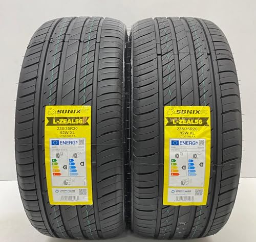Image of 2 X 235 35 20 SONIXZ-ZEAL56 92W XL 235/35R20 M+S (MUD & SNOW) AMAZING C & B RATED TYRES 2353520