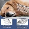 YXQ Macrame Brush Stainless Steel Metal Quilling Comb 7.48 x 1.26 Inch Essential Macrame Tools and Supplies for Crafting, Silver Tone #3