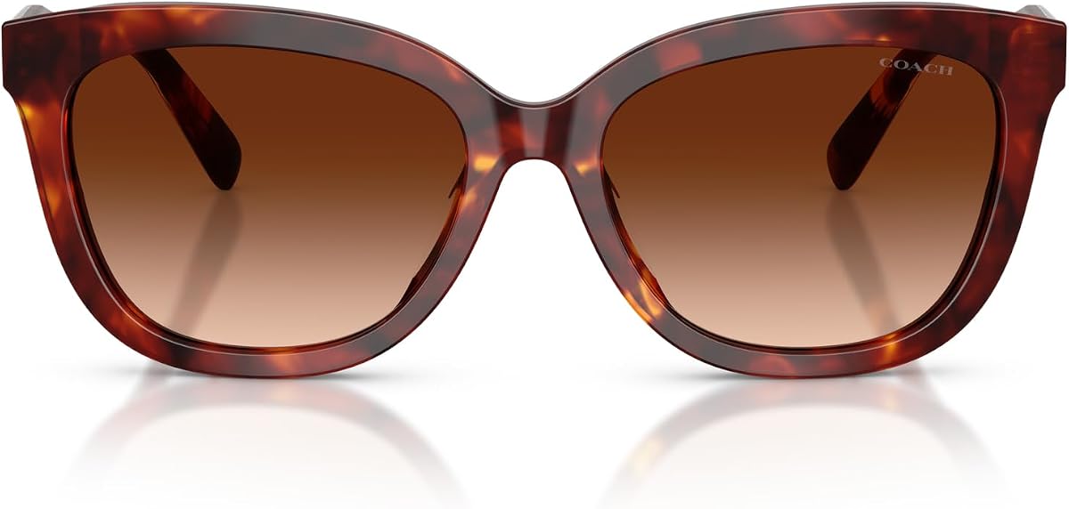 Coach womens Hc8453u Universal Fit Square Sunglasses