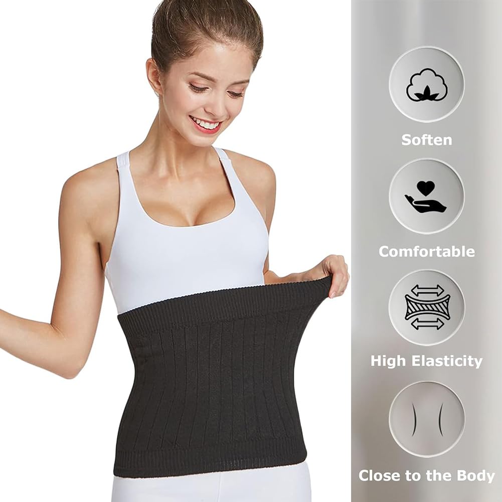 Rakiuty Calentador de Espalda,Cinturón de Calor para Lumbares,Cinturón Calentador de Invierno,Faja Lumbar Caliente para Hombres Mujeres para Cintura de Apoyo Caliente Dolores Menstruales