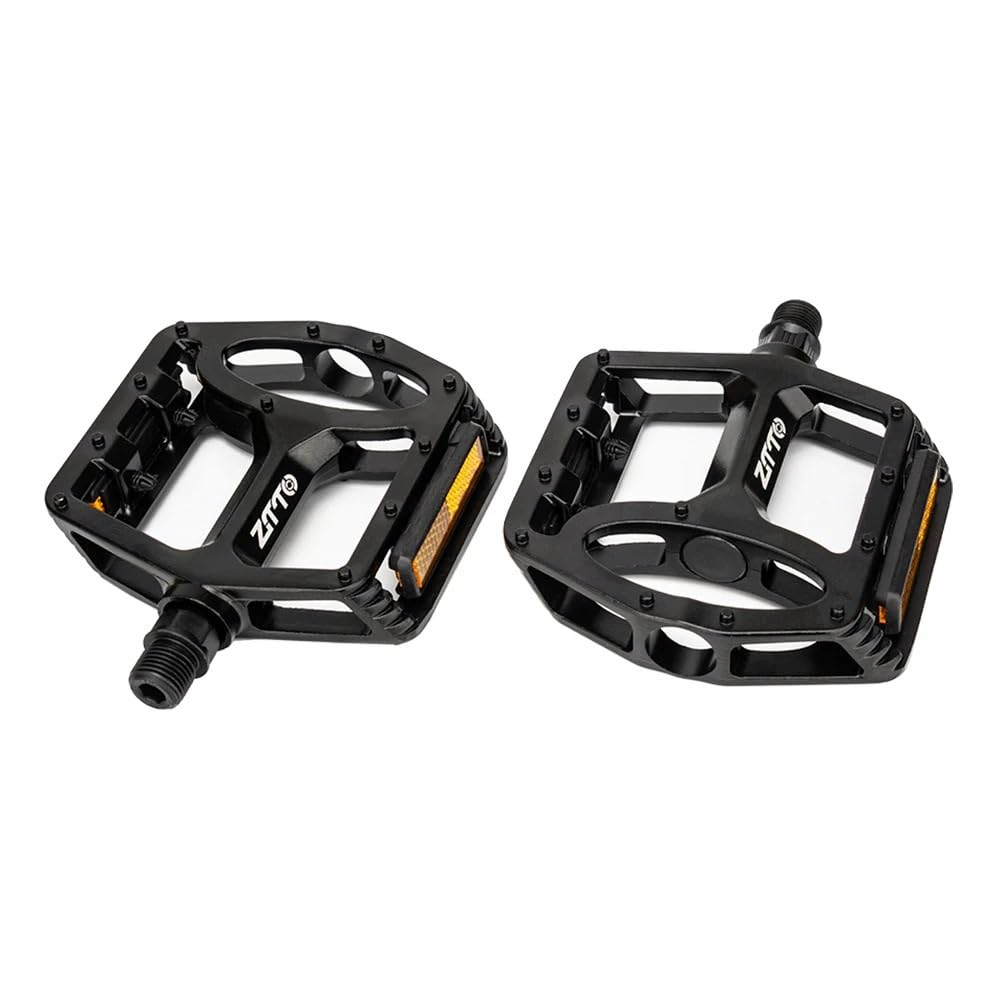 JIASHUNHE Bike Pedals Flat Pedal Waterproof Road Bike DU Bushing Bearings 9/16 Thread Accessory For Gravel MTB