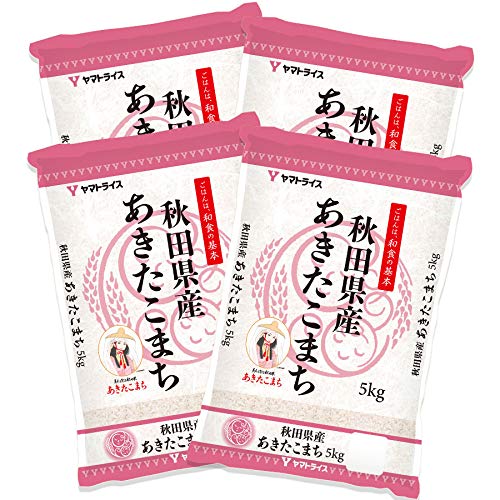 Amazon.co.jp: 令和7年産 秋田県産 あきたこまち 20kg (5kg×4) 工場