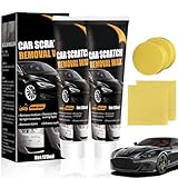 Scratch Remover for Vehicles - 120ml Car Scratch Remover Wax, Car Paint Scratch Repair for Deep Scratches, Car Paint Scratch Repair Kit Abrasive (2pcs)