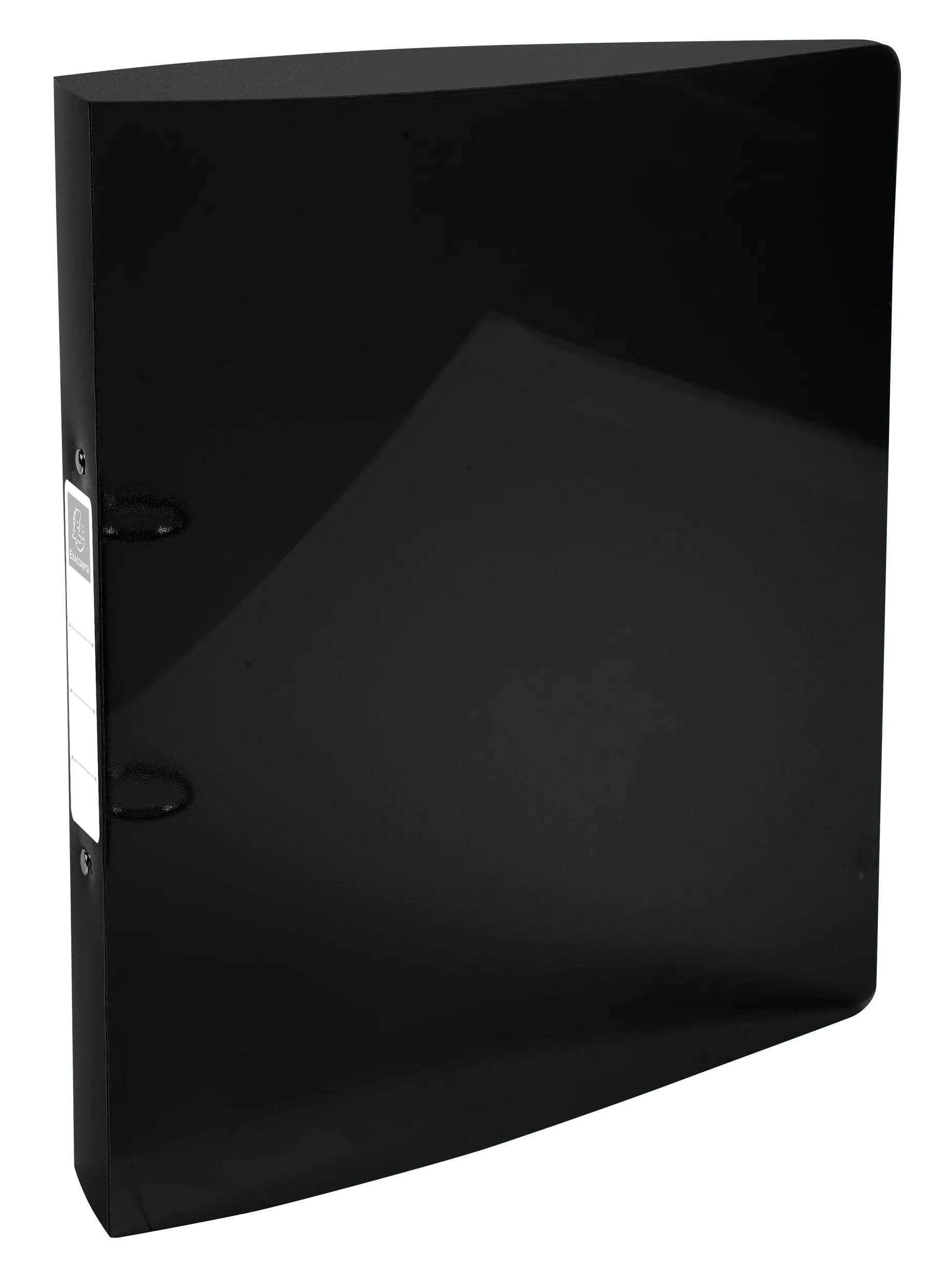 Exacompta - Réf. 54770E - Carton de 10 classeurs Iderama - 2 anneaux ronds diamètre 30mm - Dos 40mm - Dimensions extérieures : 32 x 26,8 cm - Format à classer A4 Maxi - Assortis