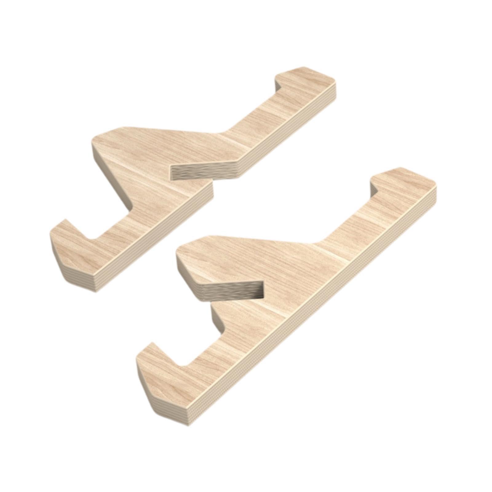 QSTDGVPW Skateboard Storage Rack Longboard Holder Easy Assembly Simple Fashion Wooden Snowboard Stand Surfboard Display Rack for Club