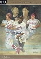 1995 National Baseball Hall of Fame & Museum Yearbook B00411QQPW Book Cover