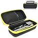 Case for OneBlade Trimmer Shaver, EVA Hard PU Leather Cover Case Travel Storage Organizer Carrying Bag for QP2520/90 QP2520/70 QP2630/70, Black