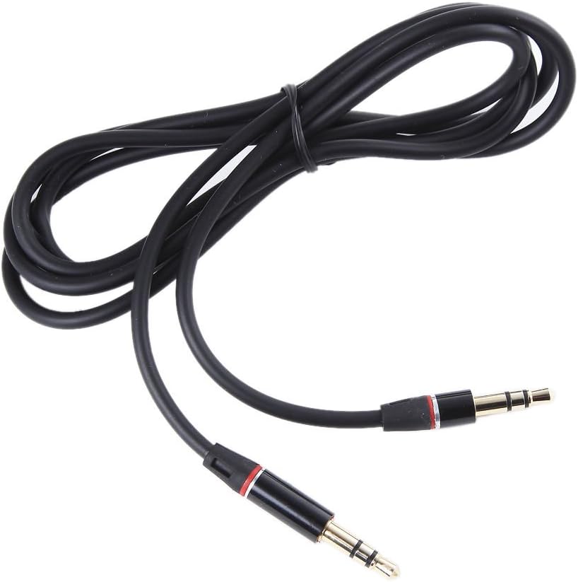 Replacement 4FT 3.5MM Headphone Stereo Audio Cable Cord for Cowin E-7 Active Noise Cancelling Wireless Bluetooth Over-Ear Stereo Headphone