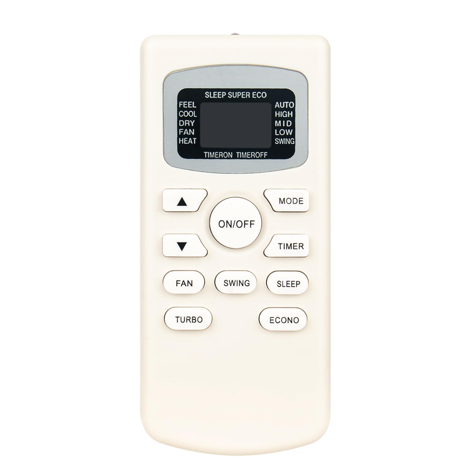 VINABTYGYKQ-34 Replacement Remote Control Compatible with Soleus TM-PAC-08E3 Room Air Conditioner Compatible with Black Decker BPACT10WT BPACT12WT Room Air Conditioner