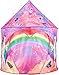 Produktbild Benebomo Kinderzelte Einhorn,Kinder Tipi, Spielzelt Haus, Babyspielzeug Haus,Kinderspielhaus,Gartenzelt, mit Tragetasche, Jungen und Mädchen