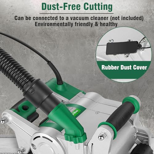 Cortadora concreta eléctrica del Chaser de la ranuradora de la pared Chaser 1100W que ranuraba la máquina para el poder del ranurado del ladrillo Groover Albañilería, 35Mm