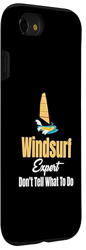 Miniatura 3 de iPhone SE (2020)  7  8 Windsurf Expert Don't Tell Me What To Do Boardsailing Case