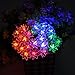 echosari LED String Lights 13.2ft 40 LED Lotus Flower Fairy Lights with 8 Modes Timer Indoor String Lights for Bedroom, Party, Wedding, Indoor, Garden Décor (Multi-Color)