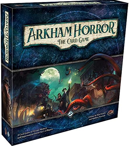 Arkham Horror The Card Game | Horror , Mystery Game | Cooperative Card Games for Adults and Teens Ages 14 and up | 1-2 Players | Average Playtime 1-2 Hours | Made by Fantasy Flight Games