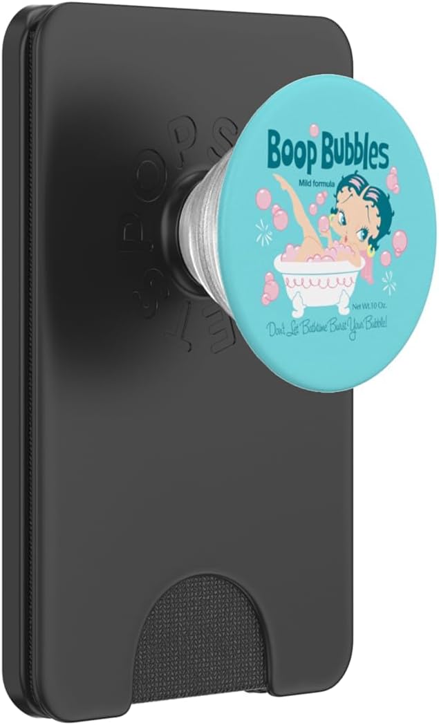 Betty Boop Bubble Bath PopSockets PopWallet for MagSafe