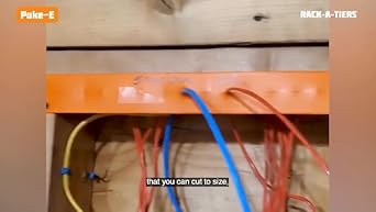 旅行用家電 poke take S Rack-A-Tiers Poke-E Perforated Orange Strip for Marking Wire