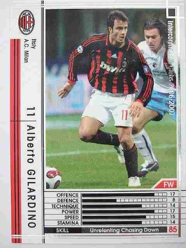 Amazon.co.jp: WCCF 06-07白黒カード 286 アルベルト・ジラルディーノ