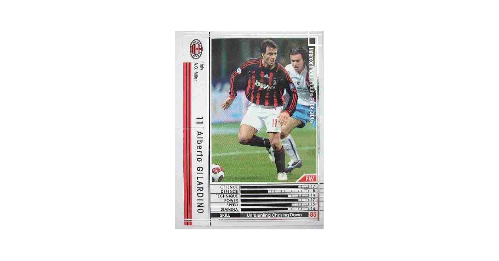 Amazon.co.jp: wccf 06 – 07 White and Black Card 286