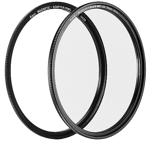 Filtre optique de précision Kase Black Mist 1/8 77mm avec bague magnétique