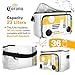 Corona Insulated Cooler with Bluetooth Speakers – Holds 36 Cans, Floating Portable Travel Cooler for Parties, Festivals, Boats, and Beaches (White)
