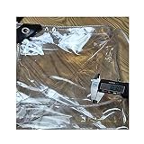XYUfly20 Tissu Imperméable Transparent Bâche en PVC pour Abri Coupe-Vent Pliez Et Frottez À Plusieurs Reprises sans Rides 100% De Transmission De La Lumière Utilisé dans Les Cours, Les Toits