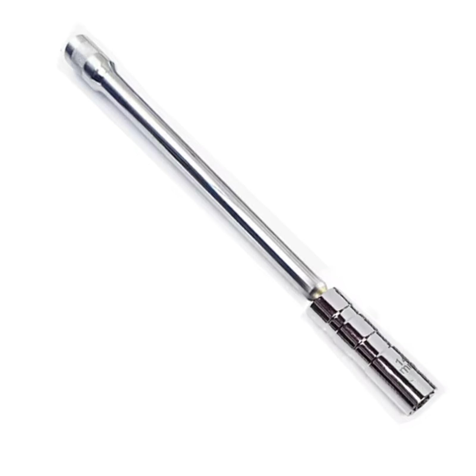 Llave Giratoria 14mm 16mm Extensión Larga Reparación De Instalación para Bujía Llave Magnética Herramienta De Extracción De Torsión Juego de Llave para Bujías