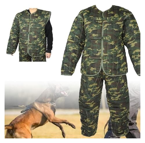DXYOYONGMZ Training Dog Protective Clothing, Professional Dog Training Bite Resistants Full Bite Protection Suit