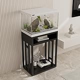 【Design moderne et peu encombrant】Une finition soignée et un cadre géométrique ouvert s'intègrent parfaitement aux intérieurs contemporains, tandis que son format compact optimise l'espace au sol (idéal pour les salons, les chambres ou les bureaux).