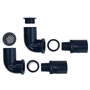 オーバーフロー部品 樹脂キャップ付【50セット+ホールソー】メダカ飼育ケースに オーバーフロー部品 樹脂キャップ付【50セット+ホールソー