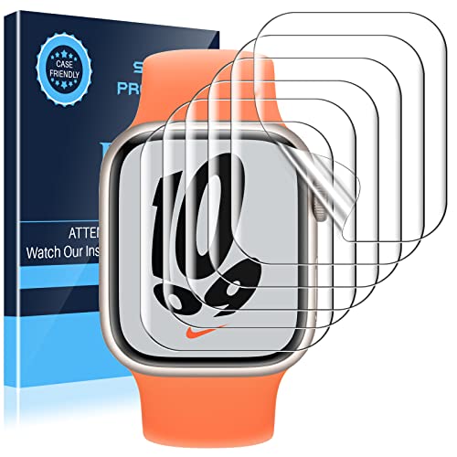 【Protezione Forte】 La protezione dello schermo TPU flessibile si adatta perfettamente allo schermo, dal bordo curvo al bordo curvo. La pellicola in TPU di completamente ed efficace da graffi, polvere, graffi e oli, offre al tuo Apple Watch 40mm una protezione completa.