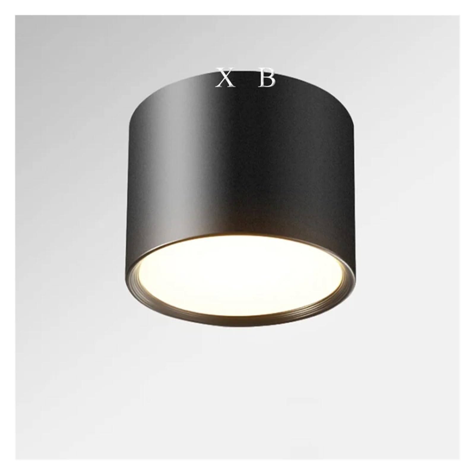 Générique zhuguiming Spot encastré LED en saillie, éclairage latéral, 5W, 7W, 9W, 12W, 15W, 18W, 20W, style nordique(Natural white 4000K,20W White)