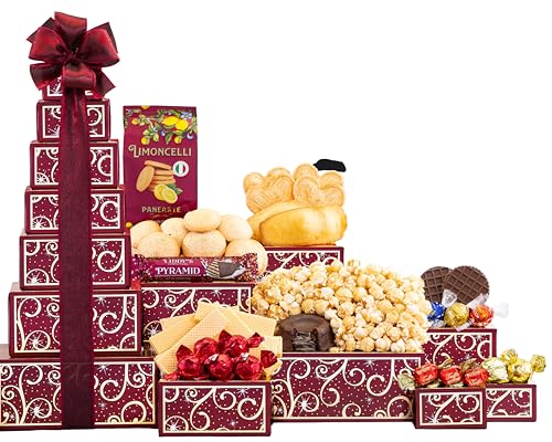 Wine Country Gift Baskets the Tower of Sweets Gift Tower