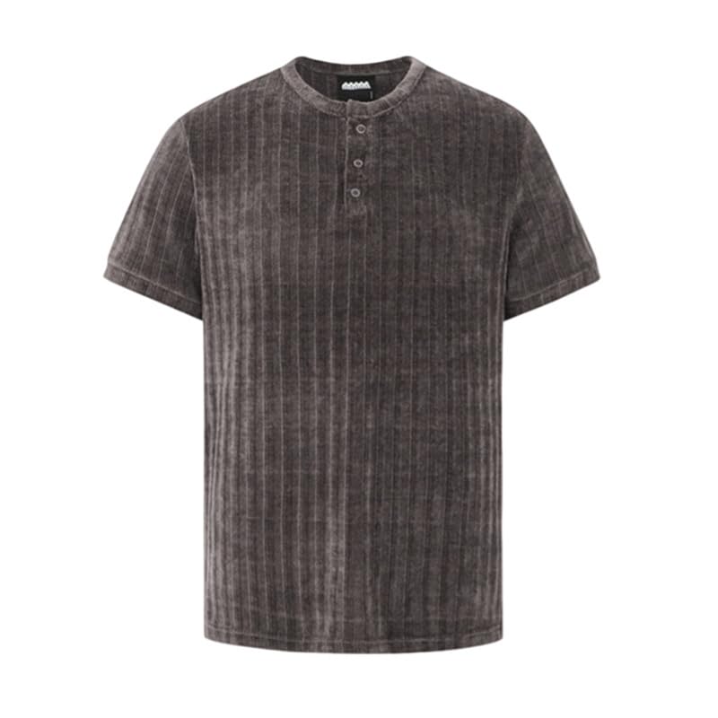 T-shirt Henley homme respirant et anti-transpiration pour l'été